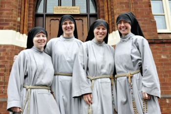 nuns young convent sister st joseph jacinta vow leeds sisters mazur marcin photograph pollard bbc factor oct prayer stone ccn