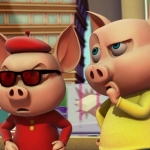 Image for the Childrens programme "Pinky and Perky"
