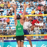 Image for the Sport programme "Beach Volleyball: Continental Cup"