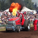 Image for the Motoring programme "UK Tractor Pulling"
