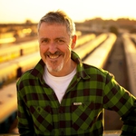 Image for the Travel programme "Slow Train Through Africa with Griff Rhys-Jones"