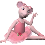 Image for the Animation programme "Angelina Ballerina"